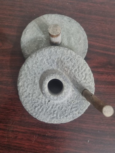 Handmade stone grain grinder - stone,