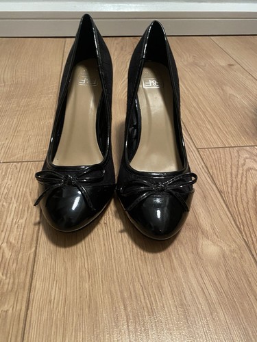 Ladies size black faux - ladies,