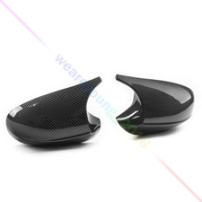 Carbon Fiber M3 Style Side Wing Mirror Cover Cap For BMW E90 E91 E92 E93 E87 LCI