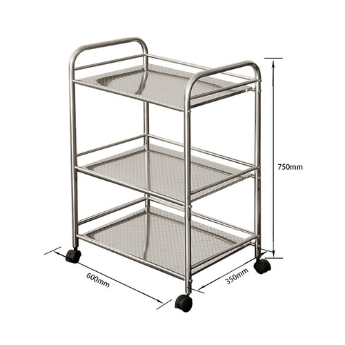 Tier silver metal kitchen - 3,