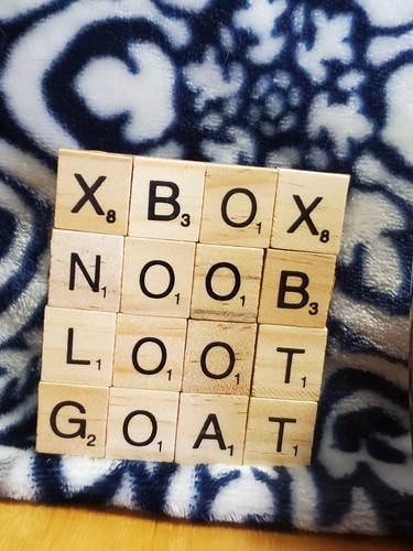 Gaming scrabble tile - gaming,