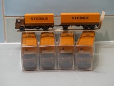 Wiking HO OO 1;87 Scale 26473 MAN Steinle Truck / Lorry  & Trailer Rake of Five