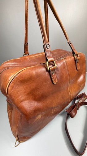 Vintage hidesign brown - brown, leather