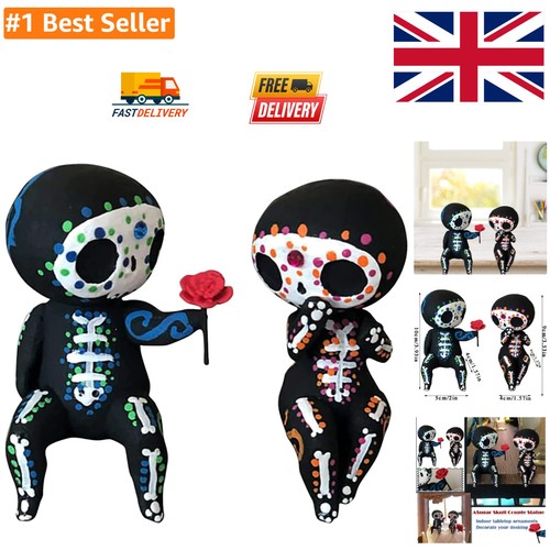 Vintage inspired sugar skull - sugar,