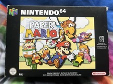Paper Mario, N64, Boxed