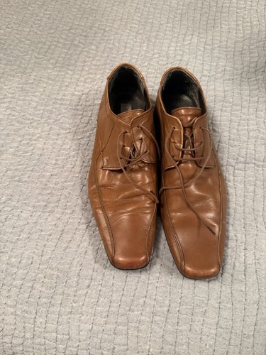 Men tan shoes - size, 11