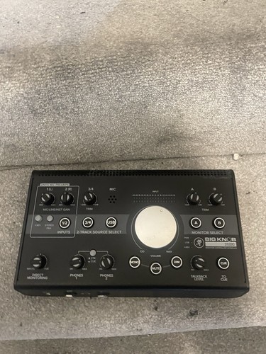 Mackie big knob studio - studio, monitor