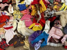 Huge Bundle Vintage Dolls Clothes 60s/70/80s and 90s Job Lot Bundle mixed 