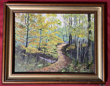 1997 Oil Painting Upon Canvas