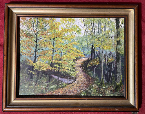 1997 oil painting upon - oil,