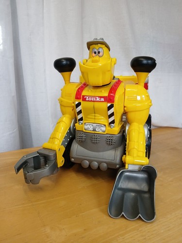 Tonka mascot digger truck - digger,