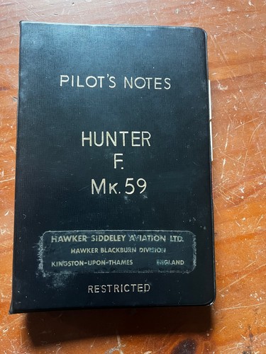 Hawker hunter f59 - hawker,