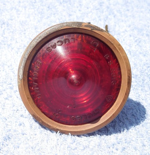 Lucas rear bicycle lamp - lucas,