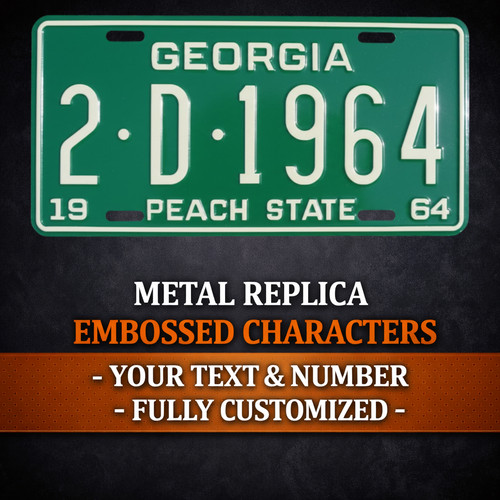 Georgia 1964 metal - georgia,