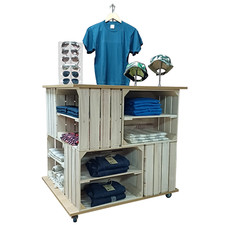 Crate Square Retail Island