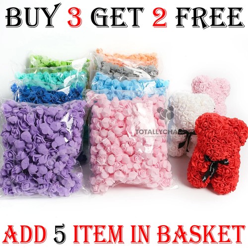 100 foam mini roses - foam,