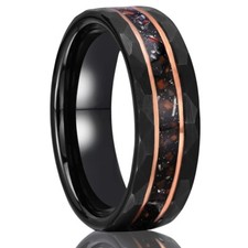 Black Tungsten Carbide Ring