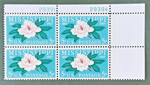 Scott 1337 plate block - scott,