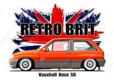 VAUXHALL NOVA SR  t-shirt