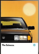Volkswagen Scirocco Mk2 1990-91 UK Market Sales Brochure GT II Scala