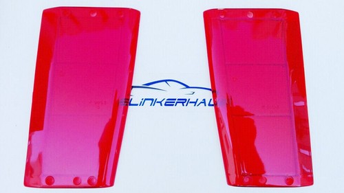 Red tail lights lenses side - tail,
