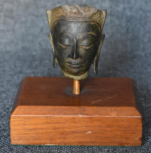 Antique bronze thai - bronze, buddha