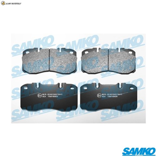 Brake pad set disc - disc,