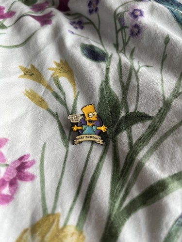 Bart simpson pin badge - bart,