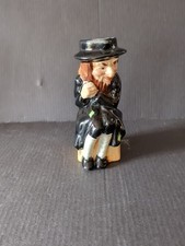 SMALL VINTAGE ARTONE CERAMIC HAND PAINTED FAGIN SHAPED TOBY JUG MADE IN ENGLAND