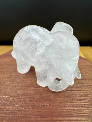 Crystal elephant clear quartz - crystal,