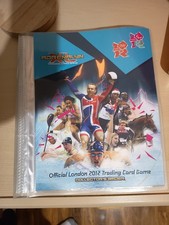 Panini Adrenalyn XL 2012 London Olympics Binder And 110 Cards