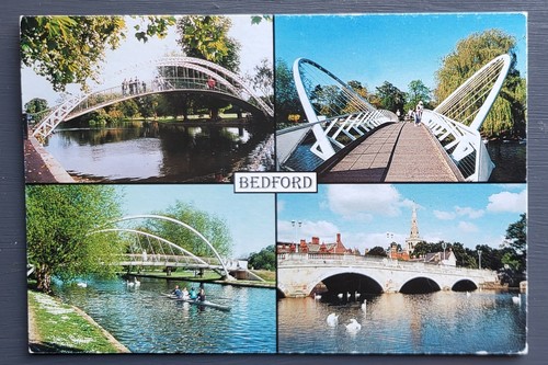 Vintage postcard used - used, four