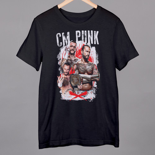 Punk black shirt - black, t