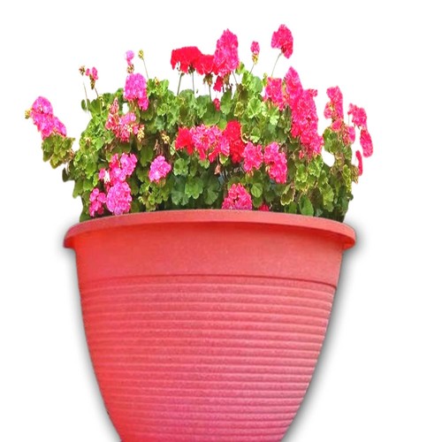Round plant pot plastic - x,