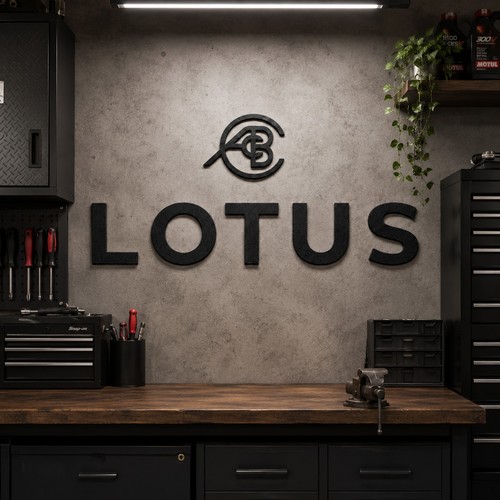 Lotus cars inspired - lotus, wall