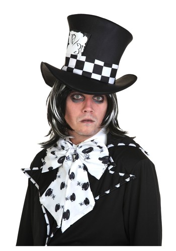 Dark mad hatter wig - dark,