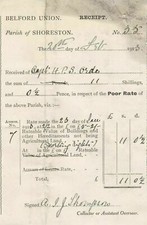 Belford Union 1913 Parish of