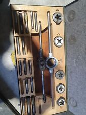 9/16" To 1" Unc Tap And Die Set Military Goliath Engineering Colchester Machine 