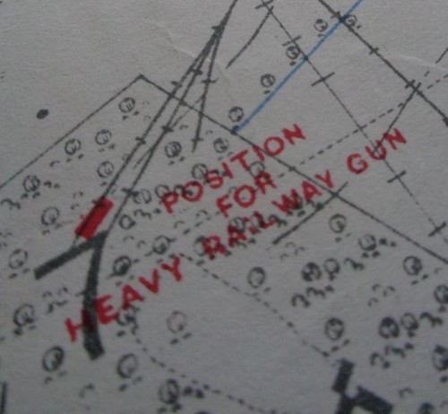 Ww1 trench map - ww1, (1918)