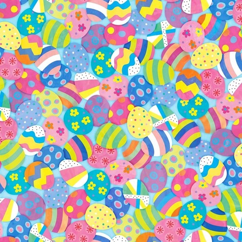 Easter fabric decorative - fabric:,