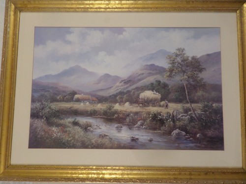 Large oil painting print a - large,