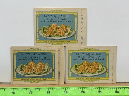 1928 knox gelatin information - knox,