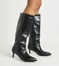 Women’s Black Knee High