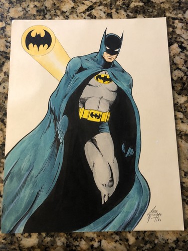 Batman original art 1982 mark - original,