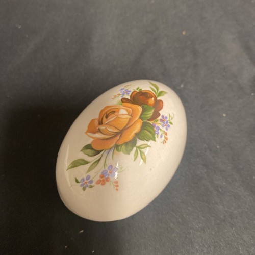 Trinket box egg england - box, bone