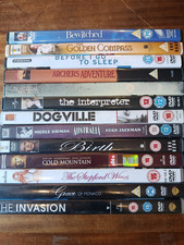 NICOLE KIDMAN DVD BUNDLE x 13 see pictures for titles