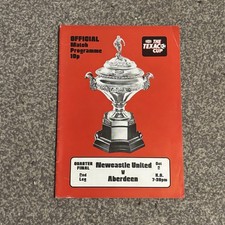 Newcastle United V Aberdeen