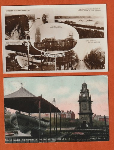 Two postcards south - two, of