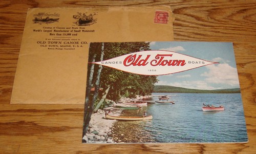 Original 1958 old - canoe, &