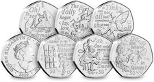 2020 Isle of Man Peter Pan 50p coin set - Uncirculated